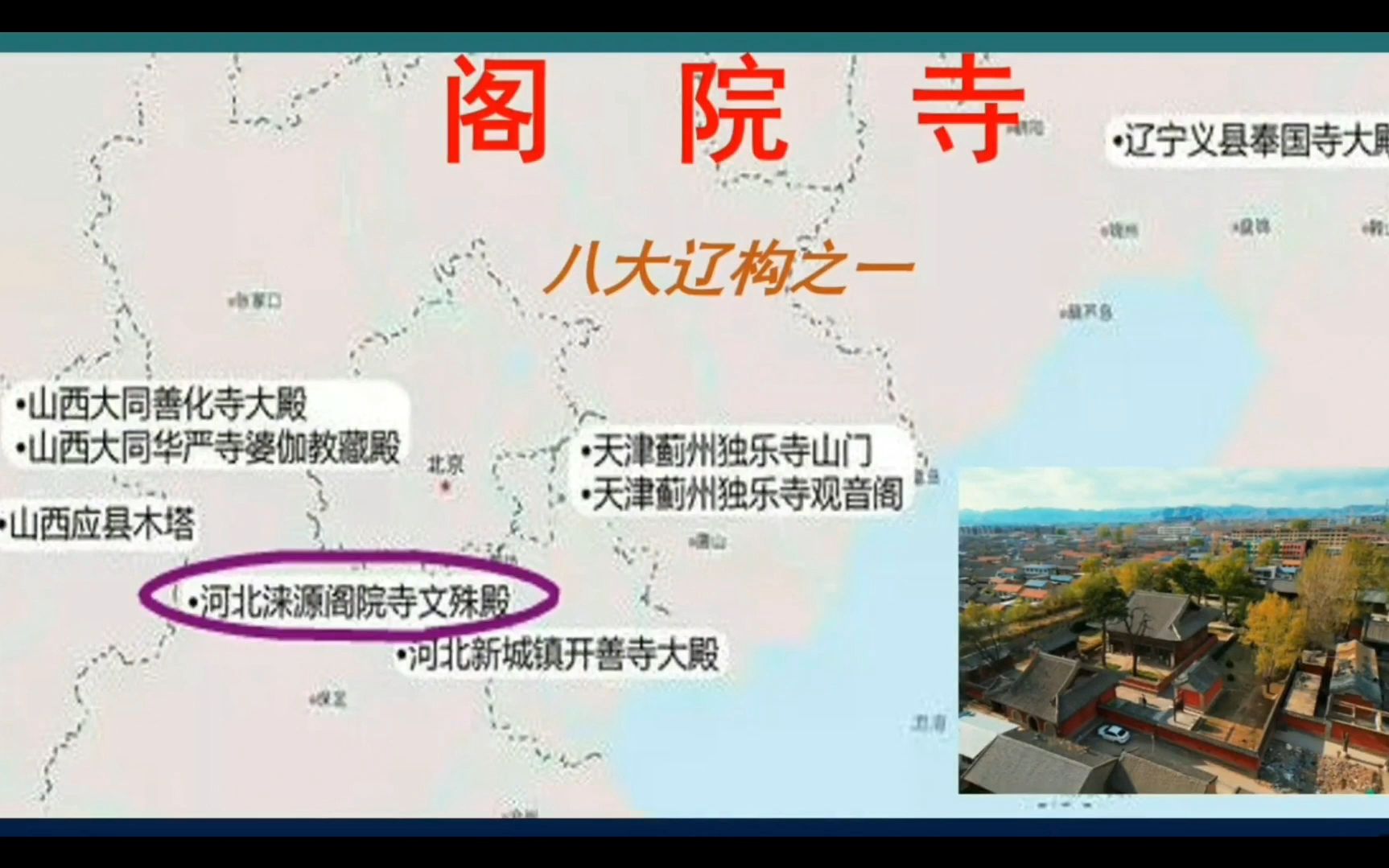 精彩的辽代建筑之河北省阁院寺哔哩哔哩bilibili