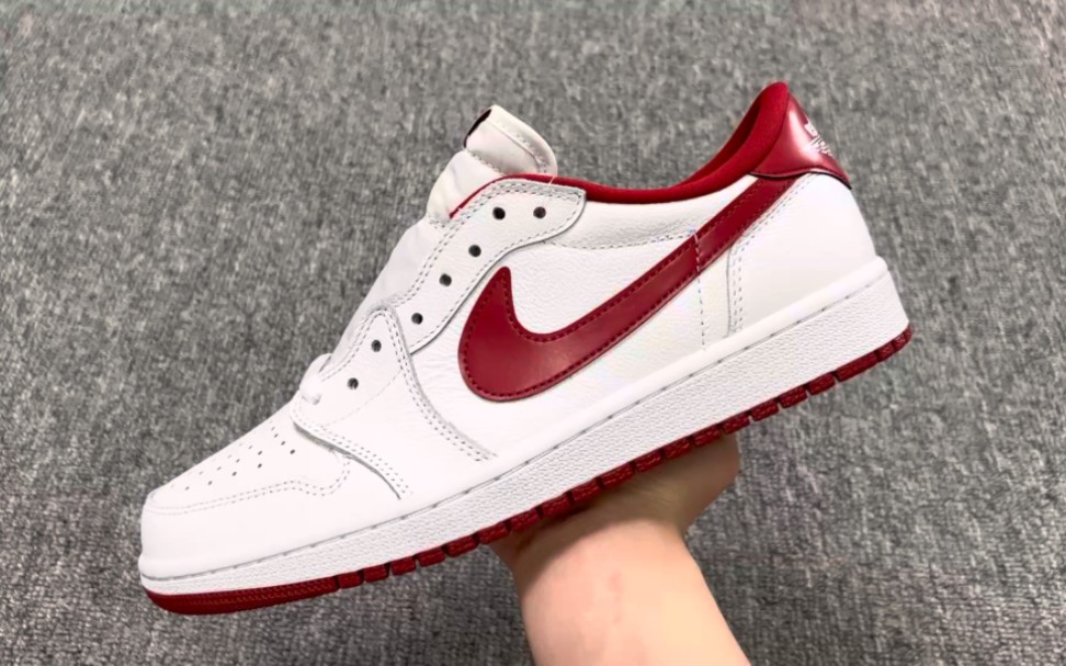 aj1 low 白红!货号:705329-101!尺码:40.5-46!原厂数据开发!