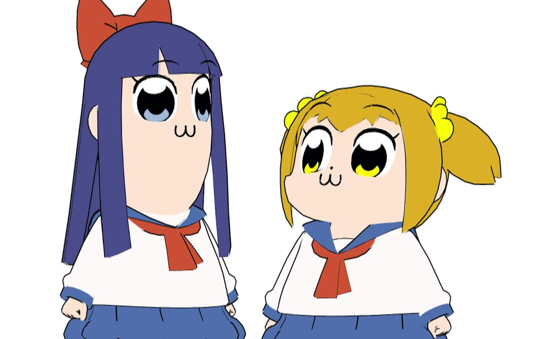 【pop子和pipi美mmd】你生气了吗?没有哦~【还原向mmd】