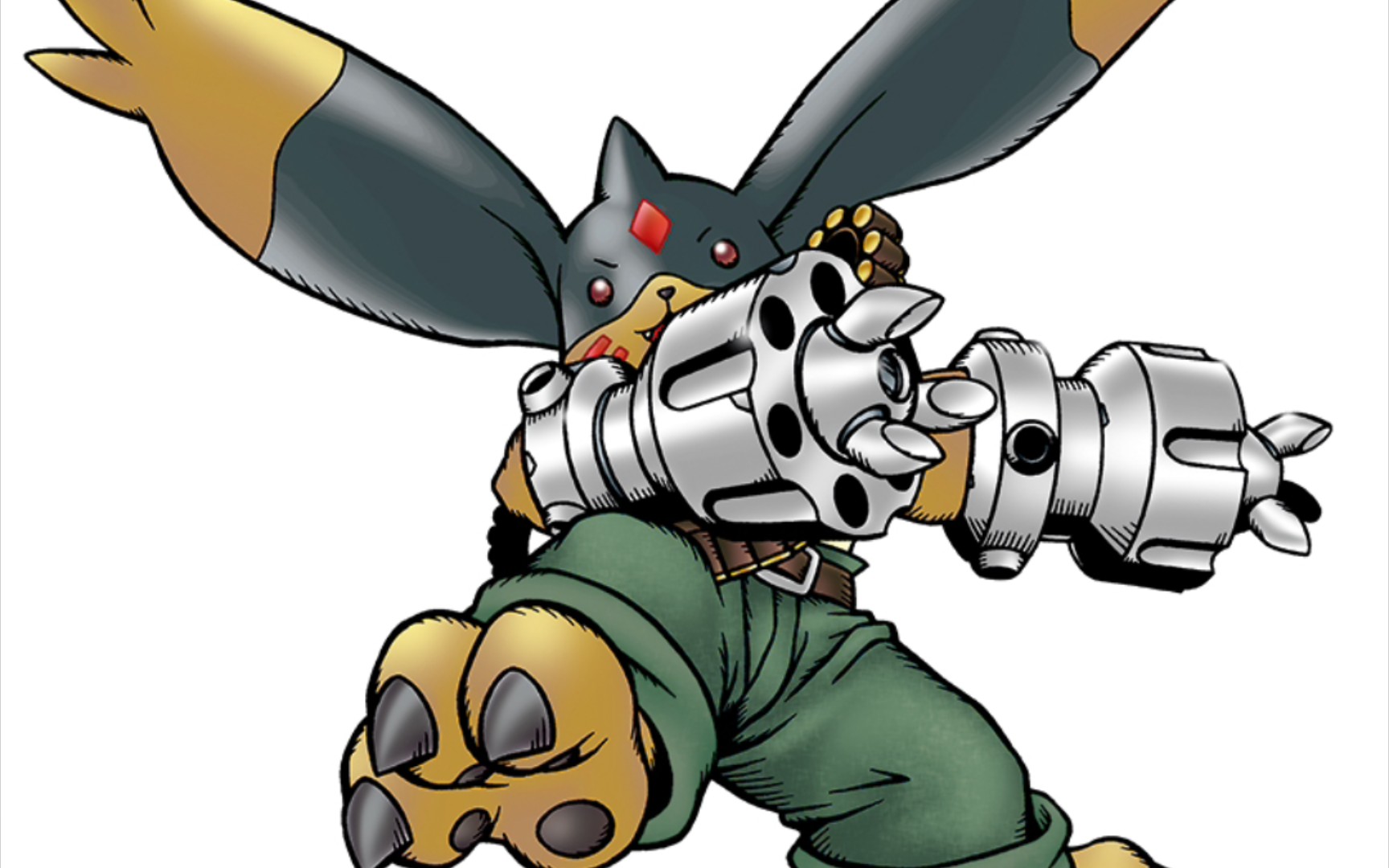 《vc像素画(vc pixelart)》数码宝贝图鉴(00447)黑暗加鲁哥兽