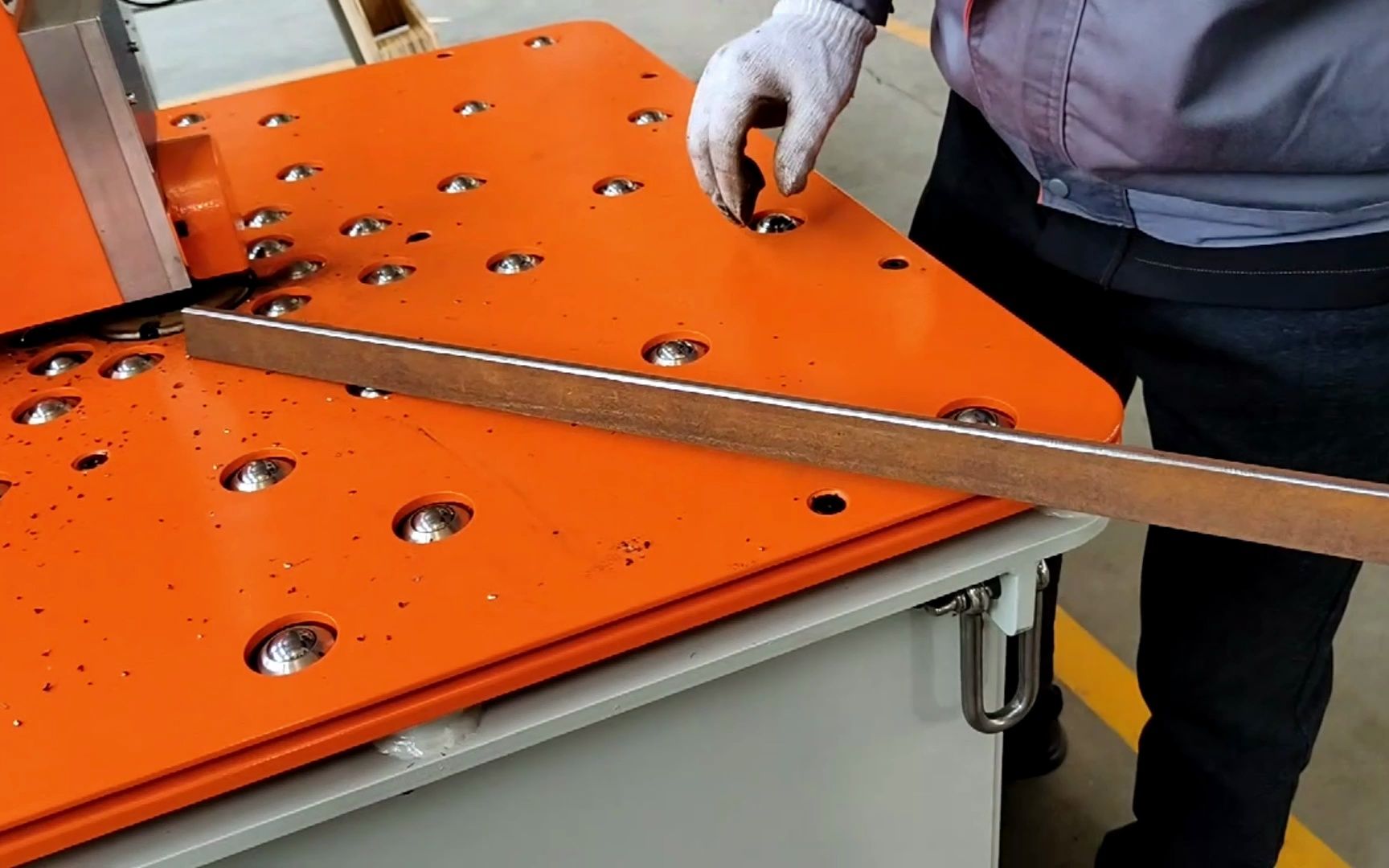 钢板倒棱机 30mm款窄长条倒棱加工