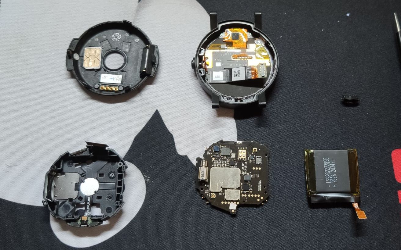 活动作品ticwatche拆机电池更换