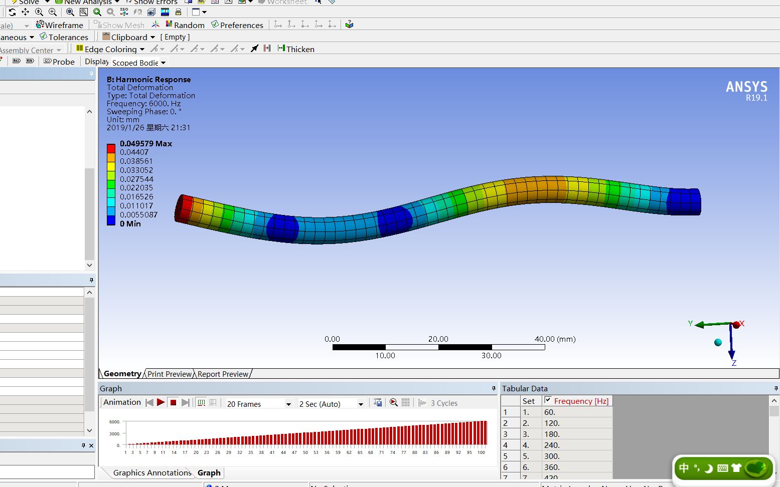 [图]ANSYS-WorkBench基础教程  实体的谐响应分析