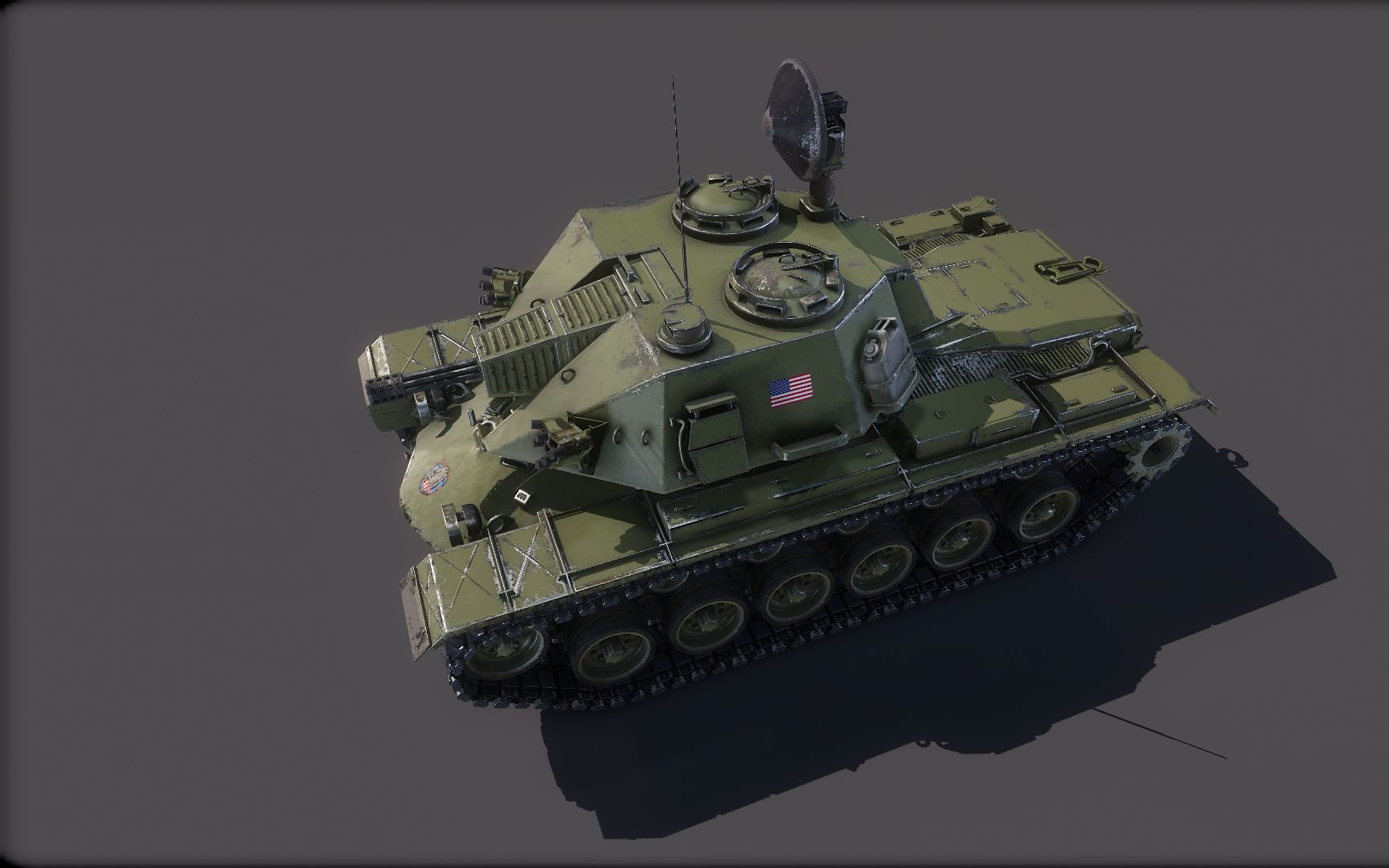 30版本 m48 gau-8 avenger 坦克歼击车 - 演示_哔哩哔哩_bilibili