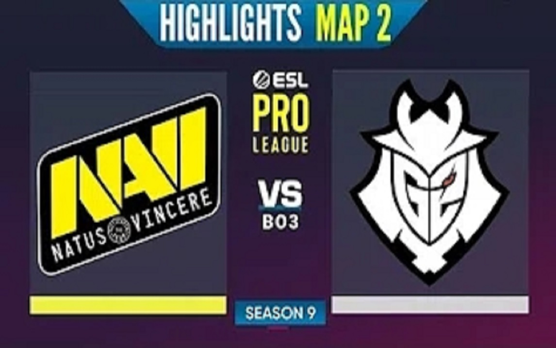【csgo】navi vs g2 map2 esl pro league season 9