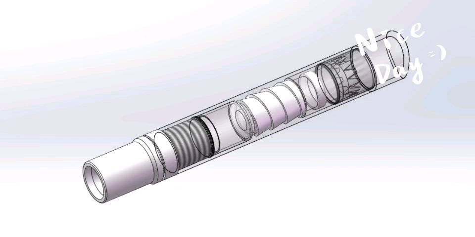 螺旋可退式卡瓦打捞筒结构设计与分析(说明书 cad图纸 三维建模)优秀