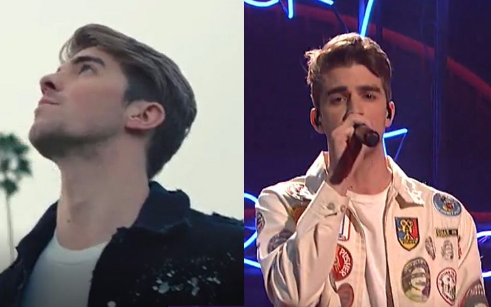 thechainsmokers烟鬼成员andrewtaggart录音室与现场对比