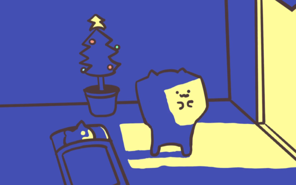 everyday one cat 临摹猫老师作品 procreate手绘