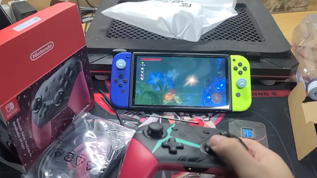 pdd百亿补贴天卓数码海外专营店,switch pro手柄漂移,体感失灵