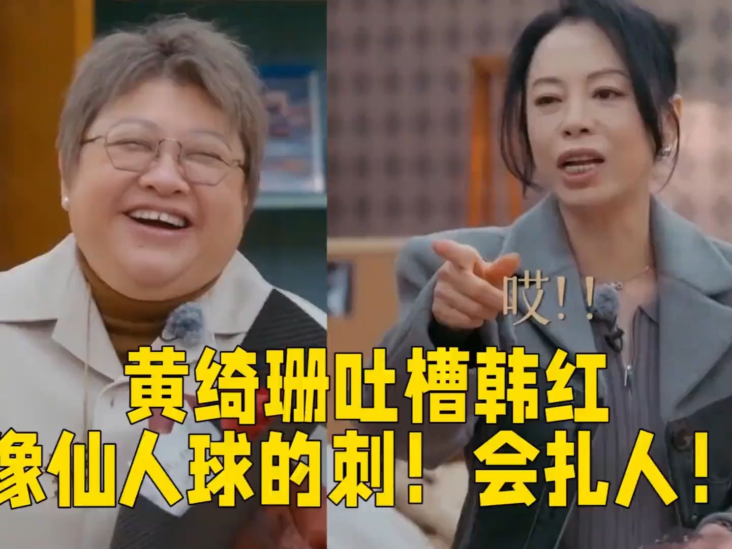 黄绮珊吐槽韩红:像仙人球的刺,会扎人!郁可唯真实情绪藏不住.