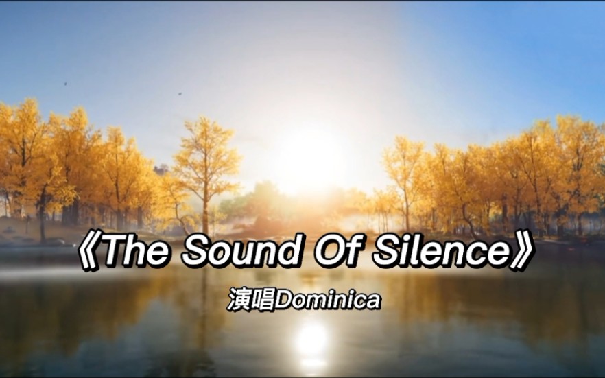 世界名曲《The Sound Of Silence寂静之声 》柔美女声版,平缓悠扬 心灵无比安适~哔哩哔哩bilibili