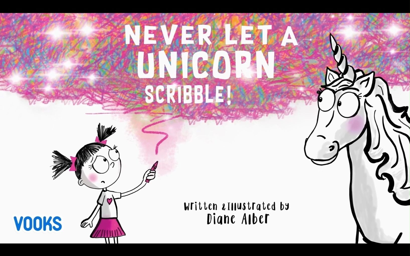 【68岁英语】【想象创想】Never Let a Unicorn Scribble 【动画绘本】【亲子阅读】哔哩哔哩bilibili