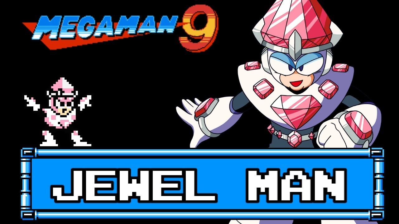 【wii洛克人9】全关卡无伤练习:珠宝关