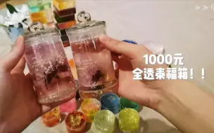 下载视频: 我居然敢接1000的全透泰福箱了？？