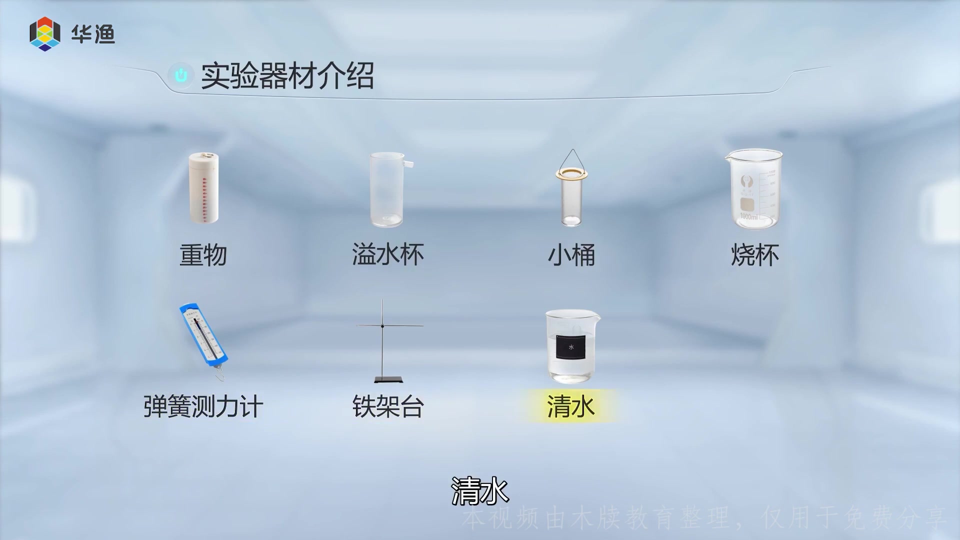 [图]中考科学-物理实验：探究阿基米德原理