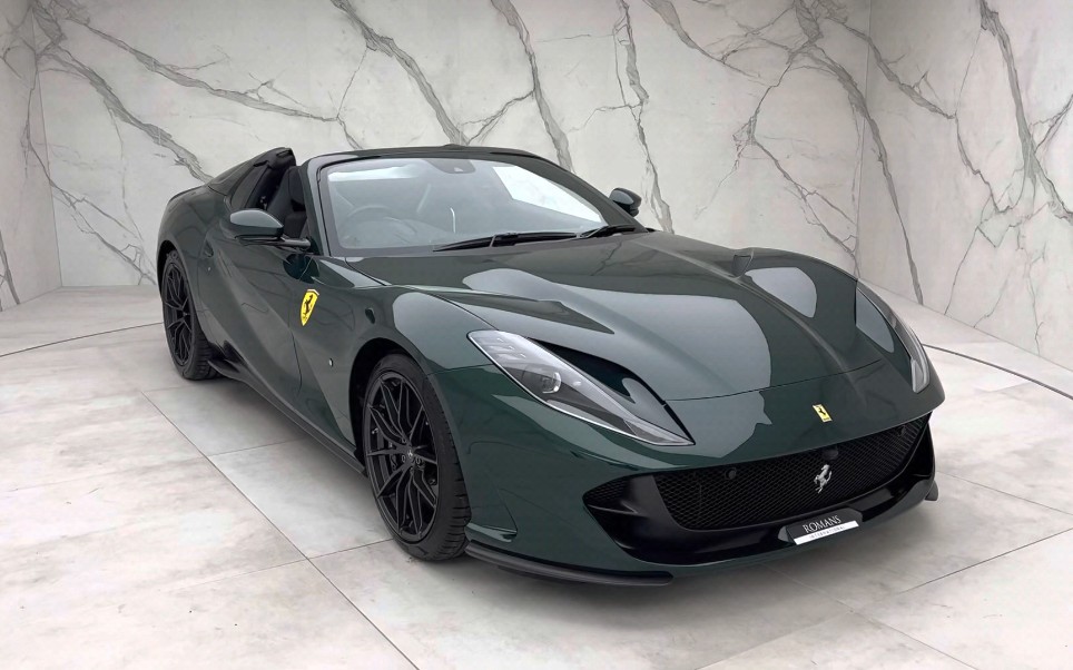 2021款法拉利812gts外观内饰视频现车实拍