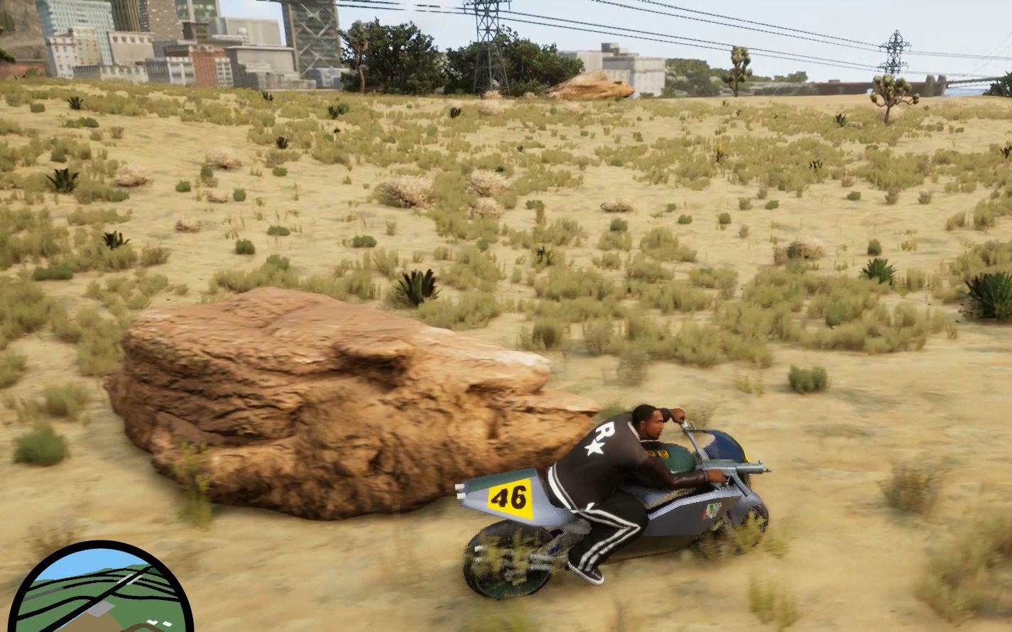 侠盗猎车手 圣安地列斯 摩托车学校 全金牌 100% 自由之道 fcr-900