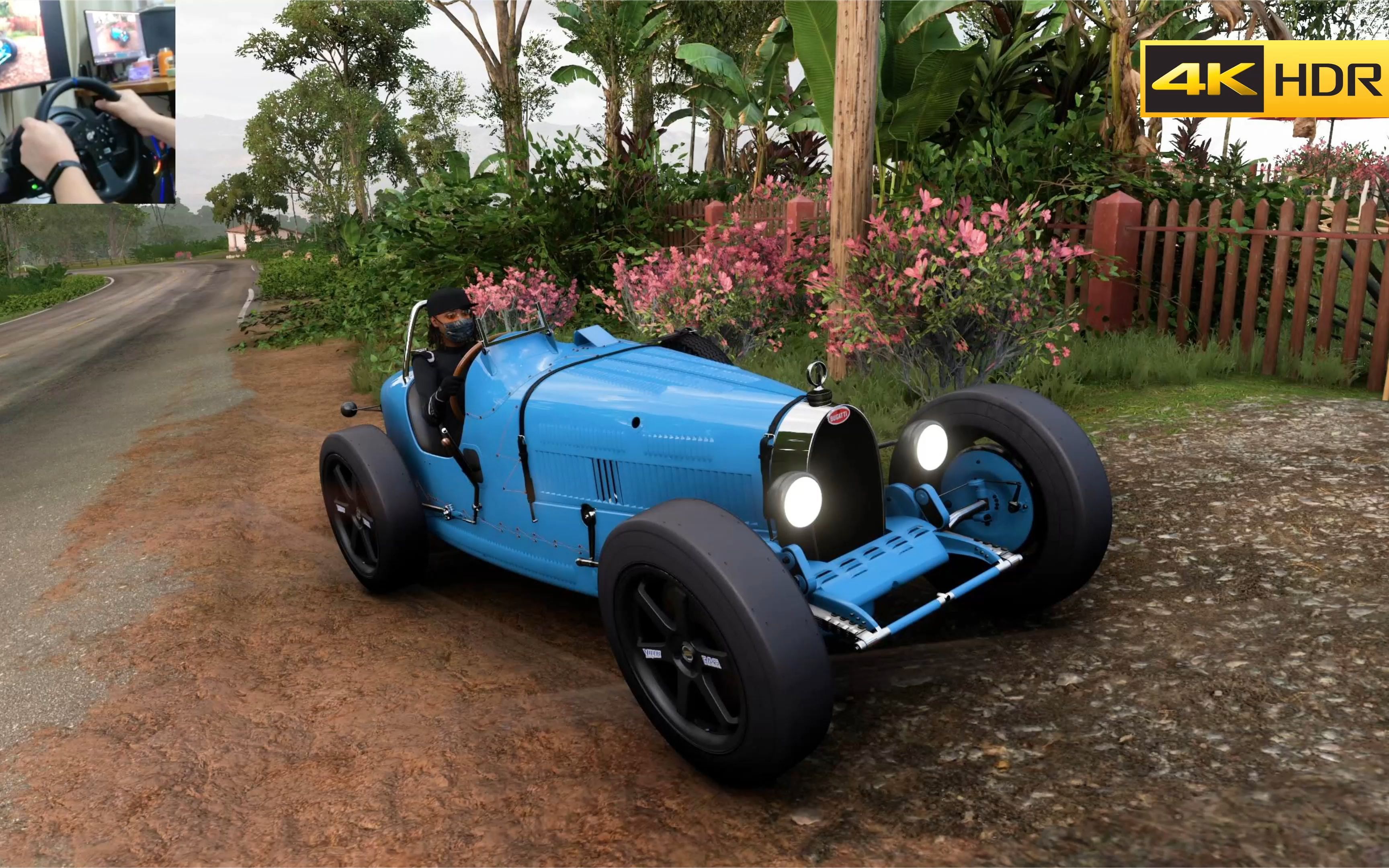 试驾600马力 1926款 布加迪 复古跑车 type 35 c 【极限竞速地平线5】
