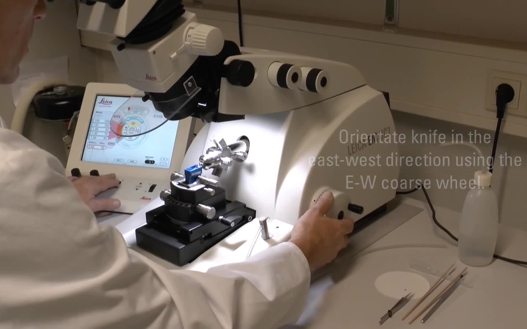 透射电镜超薄切片机|徕卡宣传片Sectioning of aluminum with ultramicrotome leica EM UC7哔哩哔哩bilibili