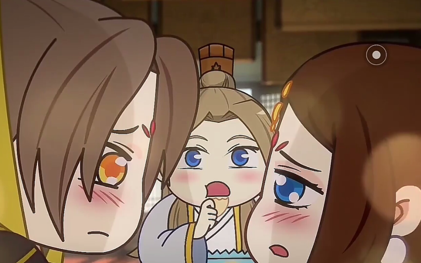 《两不疑》 逍遥王扮猪吃虎破奇案,q版表情惹人爱.