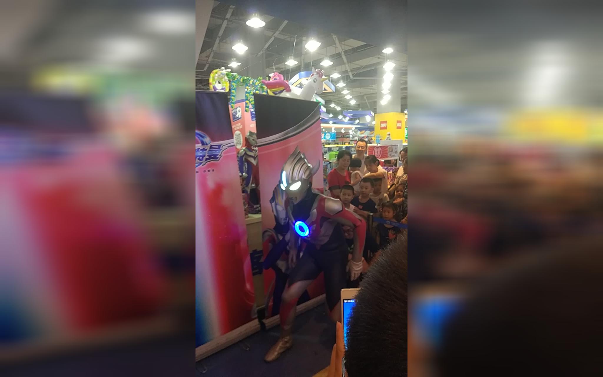 2018年7月欧布奥特曼成都见面会现场