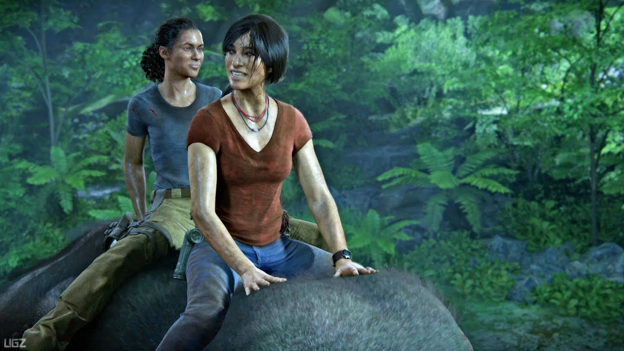 [图]Uncharted: The Lost Legacy - Chloe with Nadine Rescue & Ride on Elephant