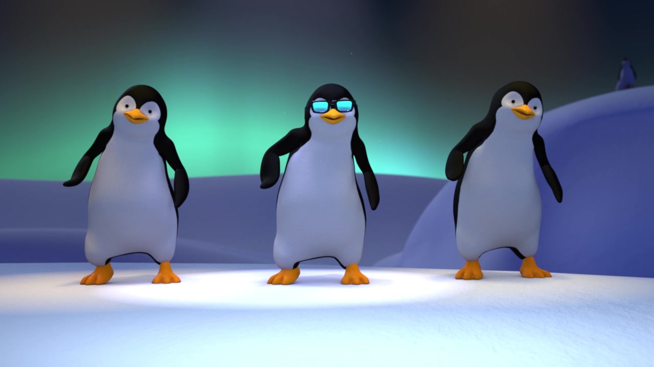 [图]“The Penguin Song” - 原创3D动画短片（by大果）