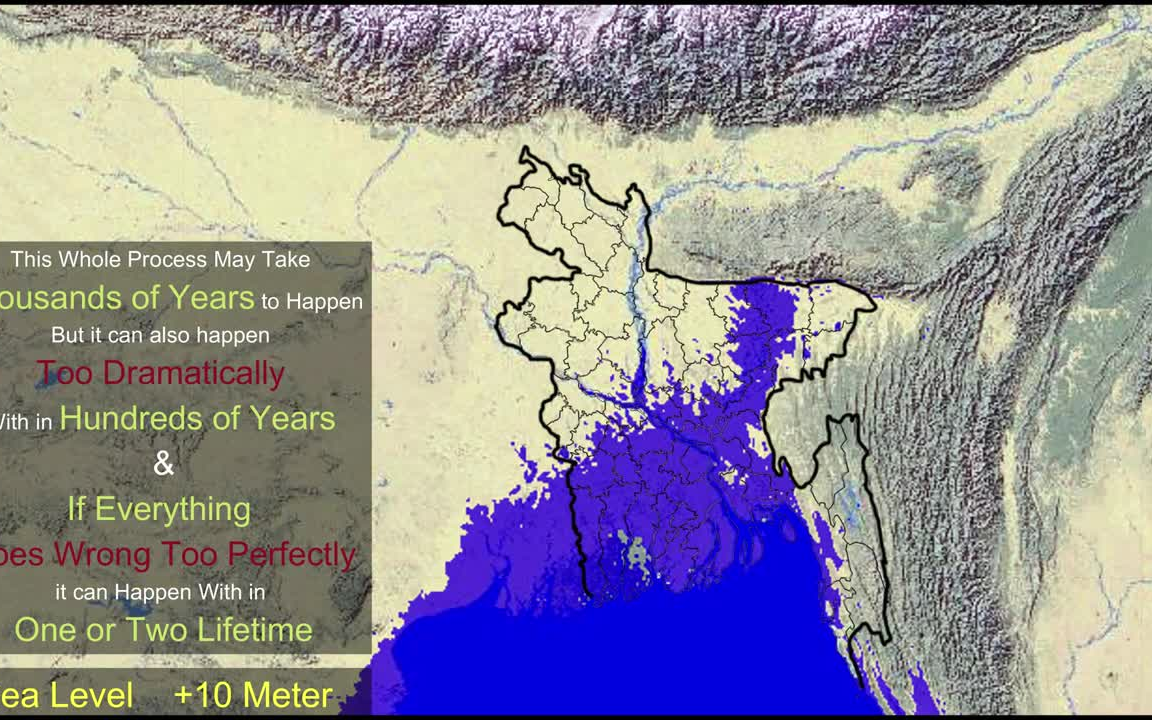 【地理】孟加拉灭顶洪水阴影下的富饶平原哔哩哔哩bilibili