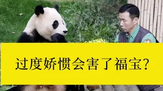 网友：过度娇惯只会害了福宝？