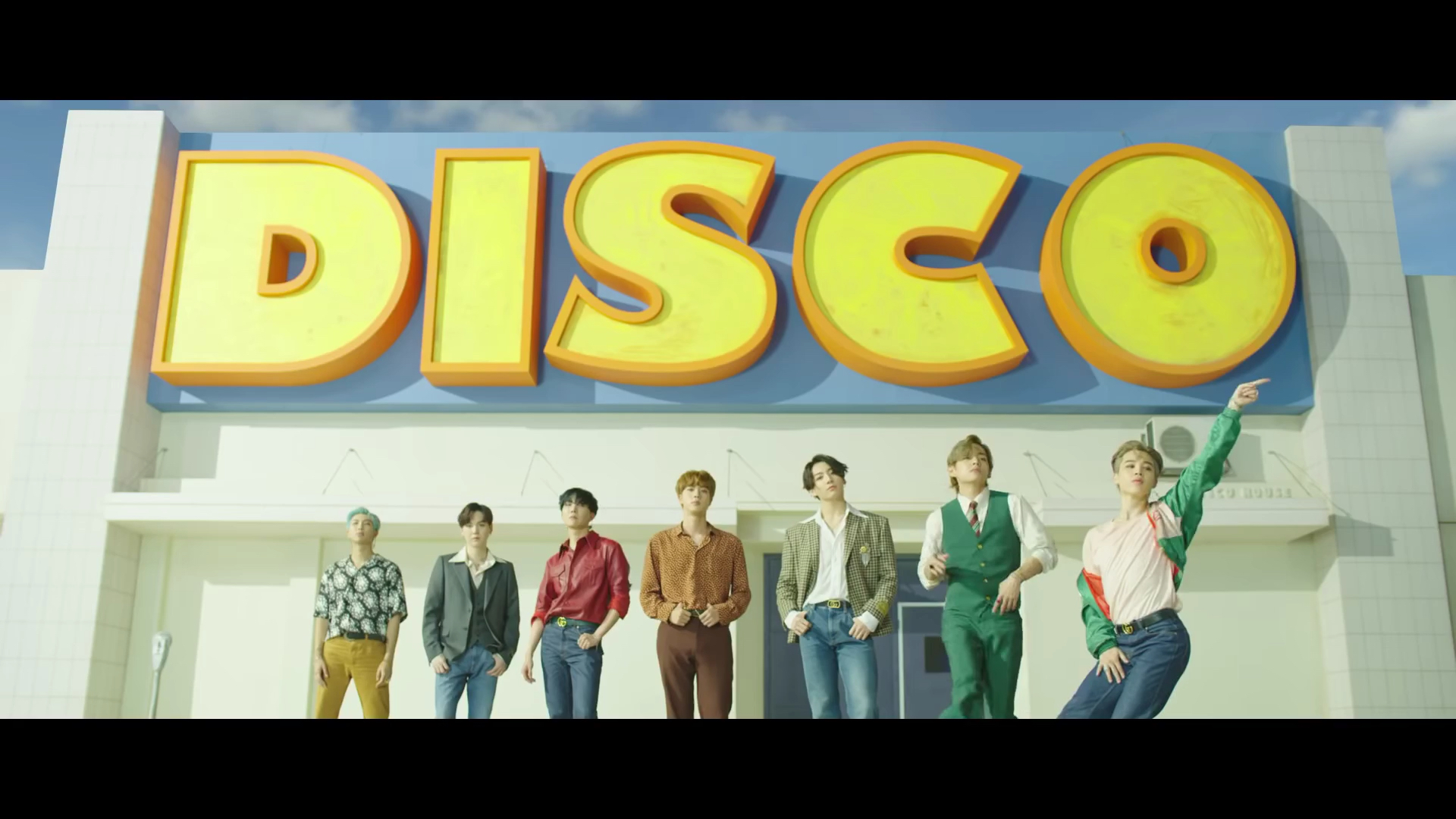 防弹少年团回归单曲dynamitemv