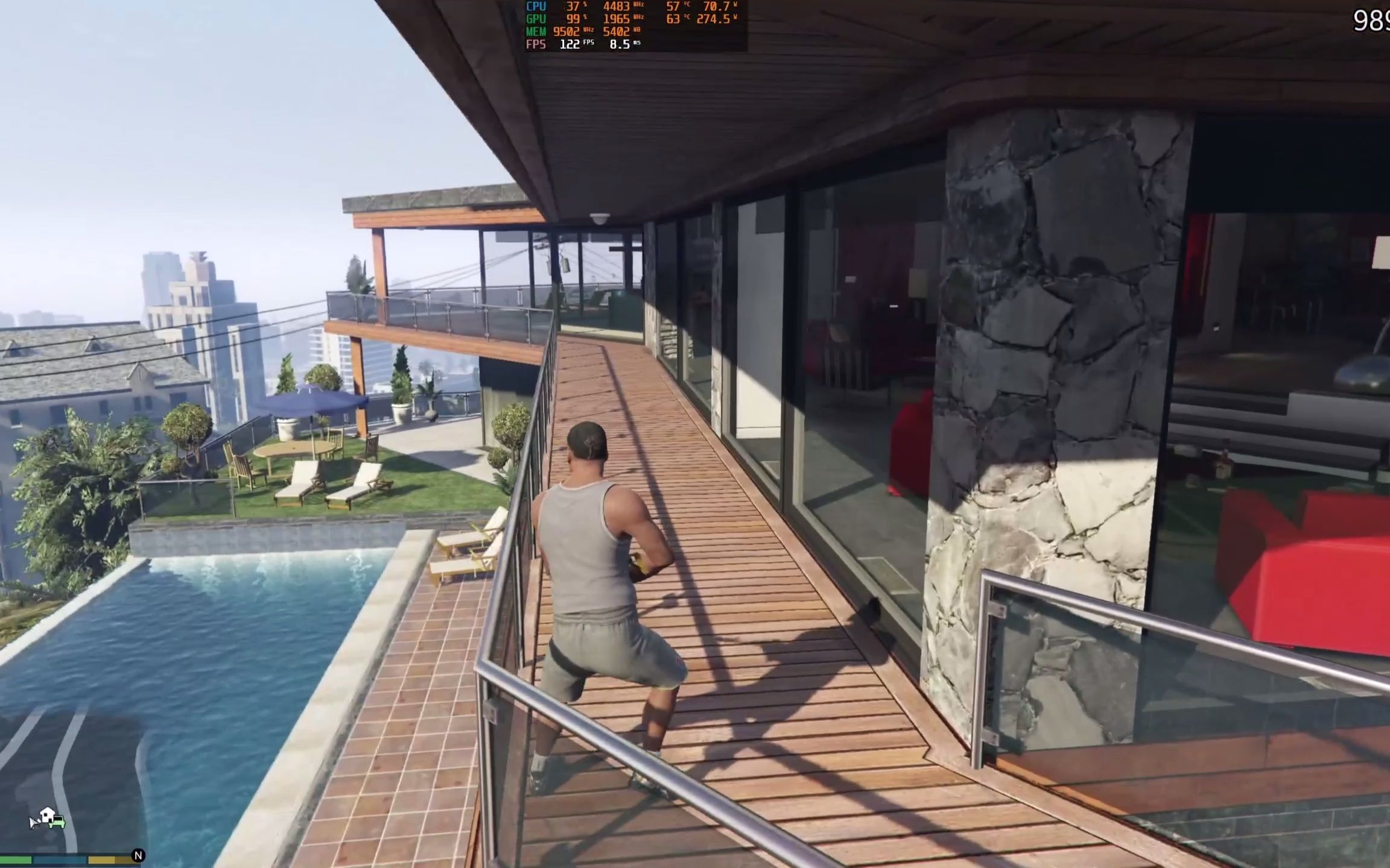 gta故事模式一打开菜单就卡顿,请问有什么解决办法吗?(不是游戏内容视频,是bug求助,请审核大大放过)