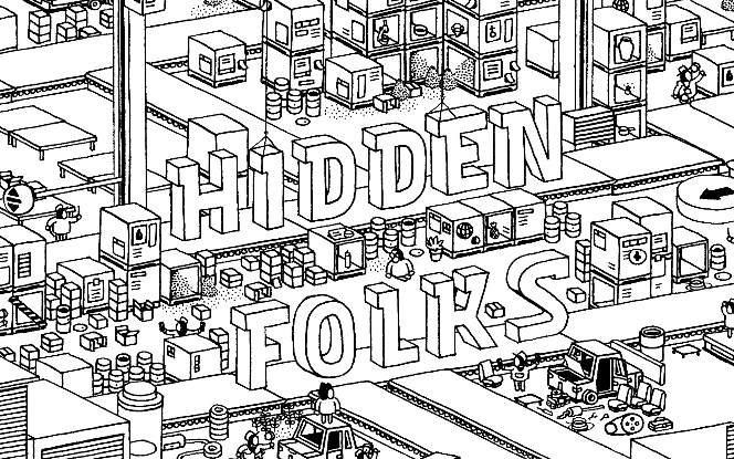 [图]【游玩实况】Hidden Folks | 隐藏的家伙 | Game Sounds Only | 全收集