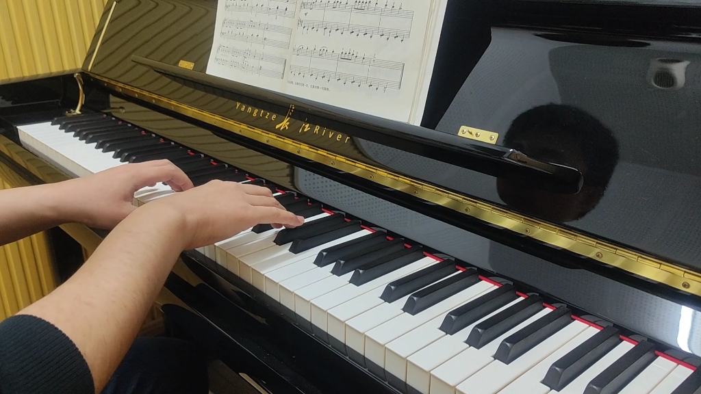 约翰汤普森成人钢琴教程-啄木鸟