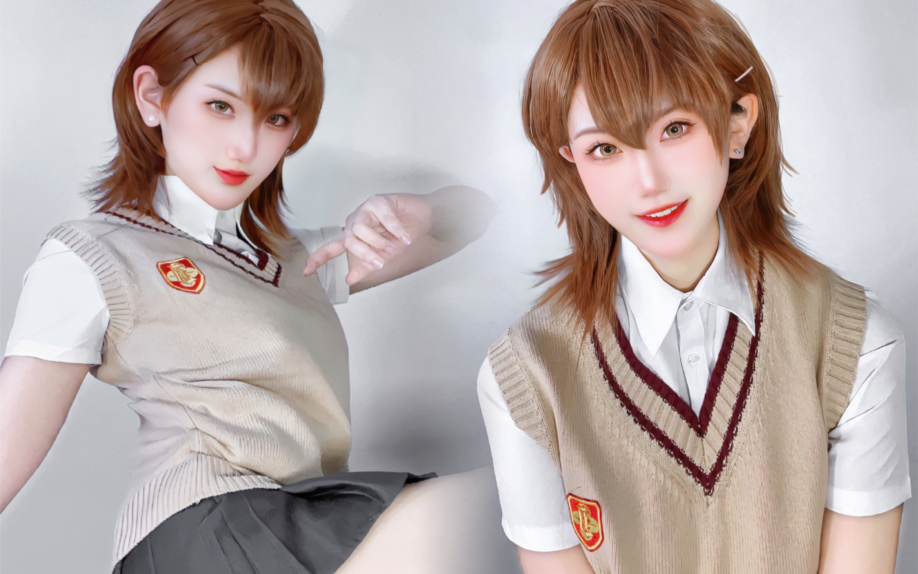 【cos】御坂美琴 (飞踹警告!谨慎观看!