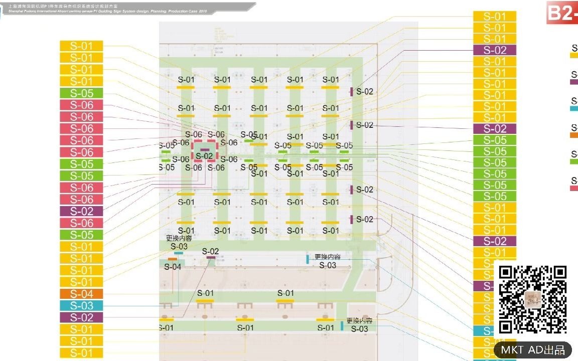 上海浦東國際機場p1停車庫導向標識系統規劃設計提案