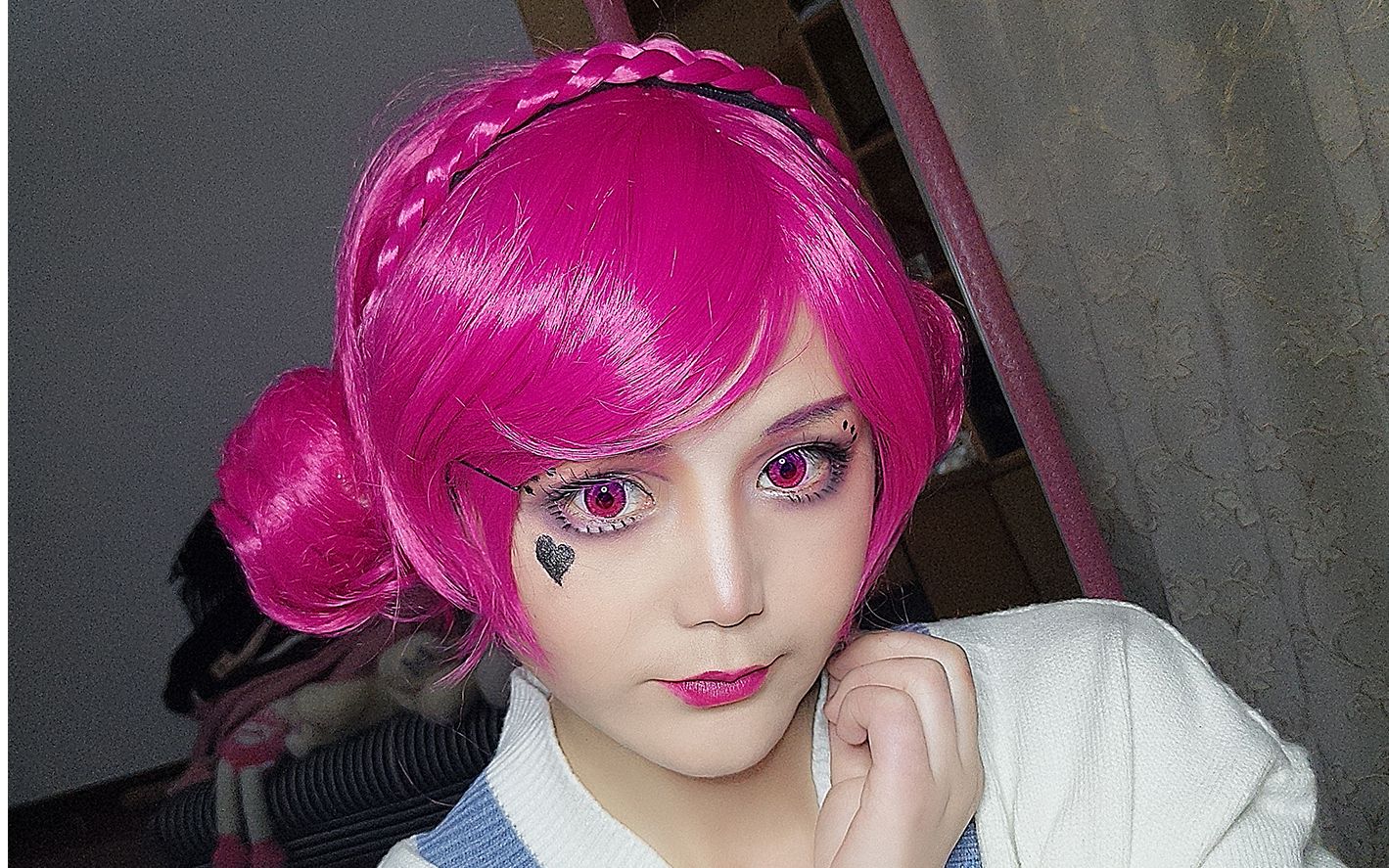 【王者荣耀】小乔天鹅之梦cos眼妆教程