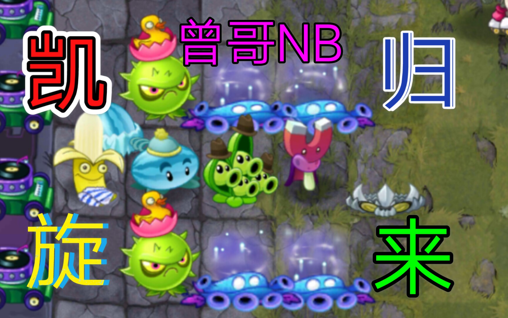 [图][pvz2]一代紫卡光荣凯旋！！