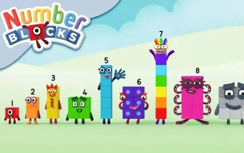 [图]124集全【1-5季】 英文字幕数字积木 Numberblocks【最佳儿童数字视频】附送数字歌+音频