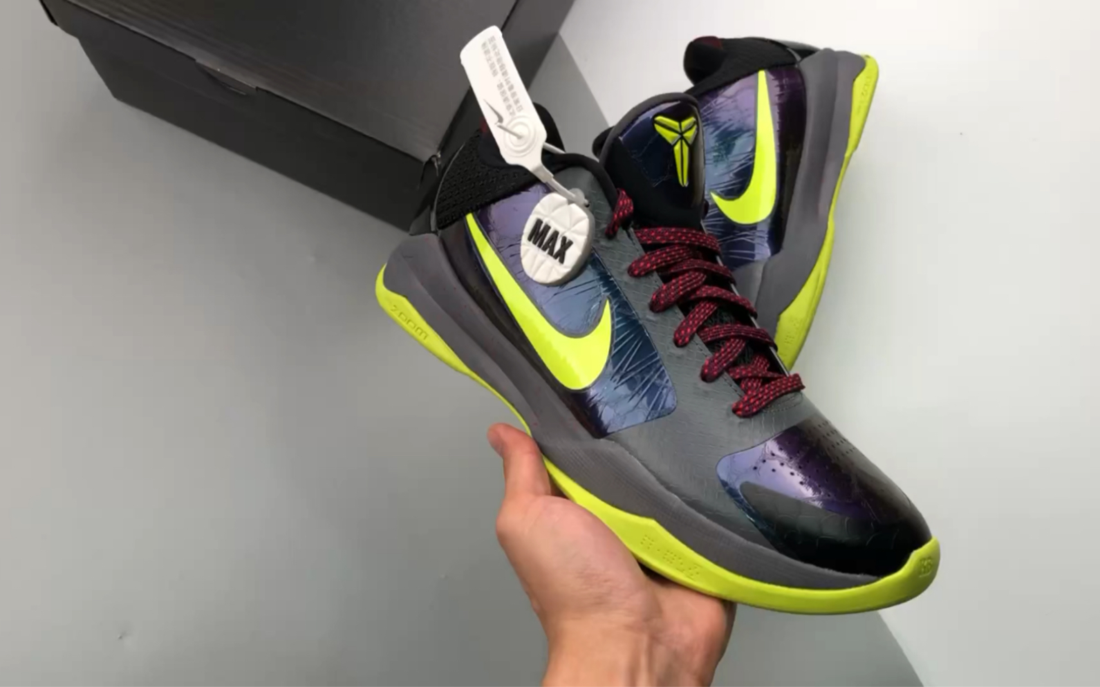 zk5 protro暗黑小丑 灭世纯原科比5代 全码出货