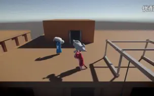 Video herunterladen: 【逆风笑丨抽风】《Gang Beasts》合作模式 站在JL顶点的男人