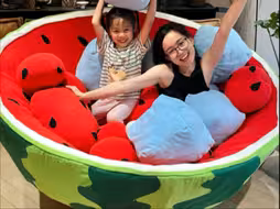 DIY冰镇西瓜沙发🧊🍉这个夏天是西瓜味的‼️