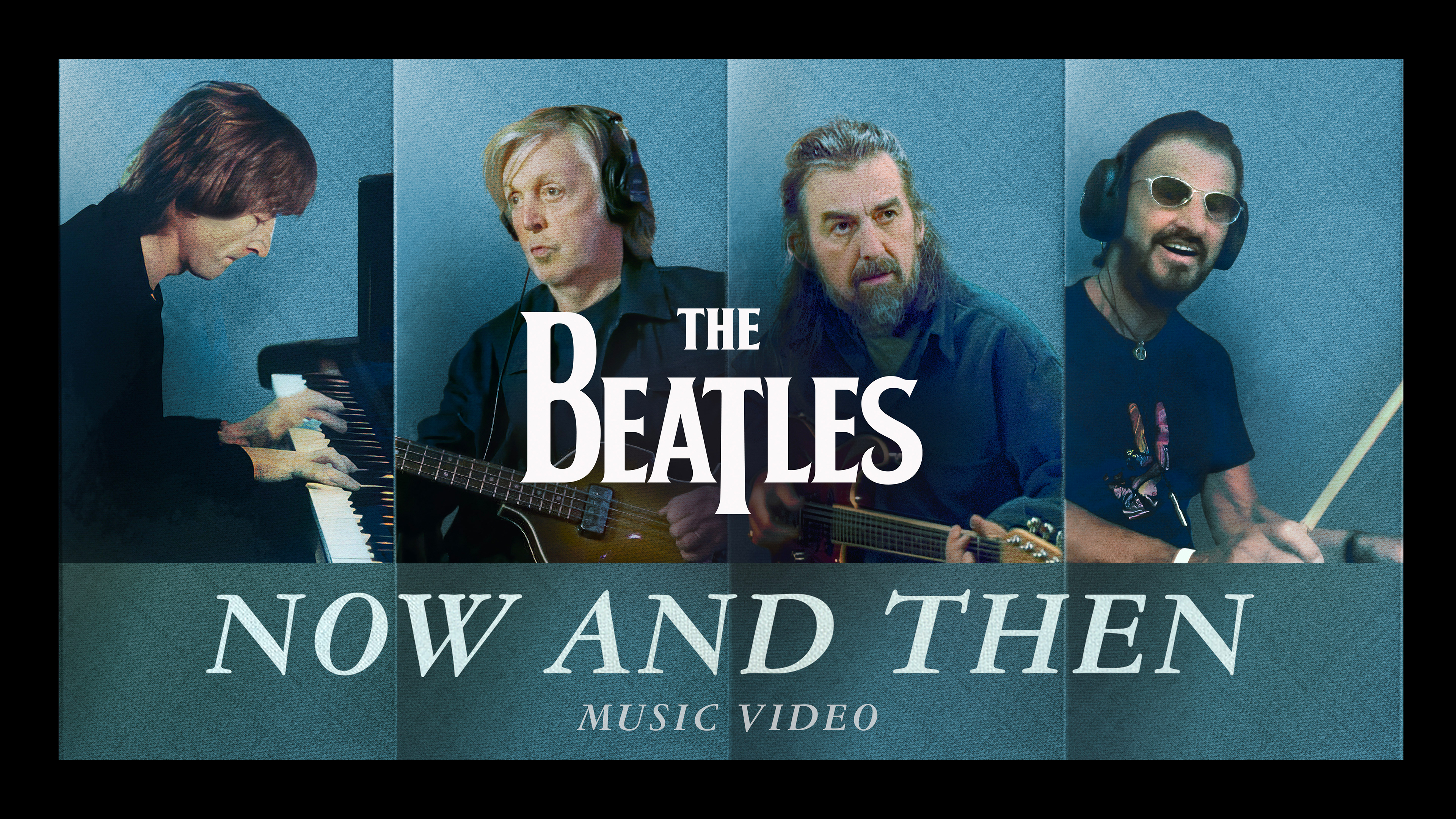 [图]【The Beatles】 披头士乐队最后一曲《Now And Then》（官方MV）