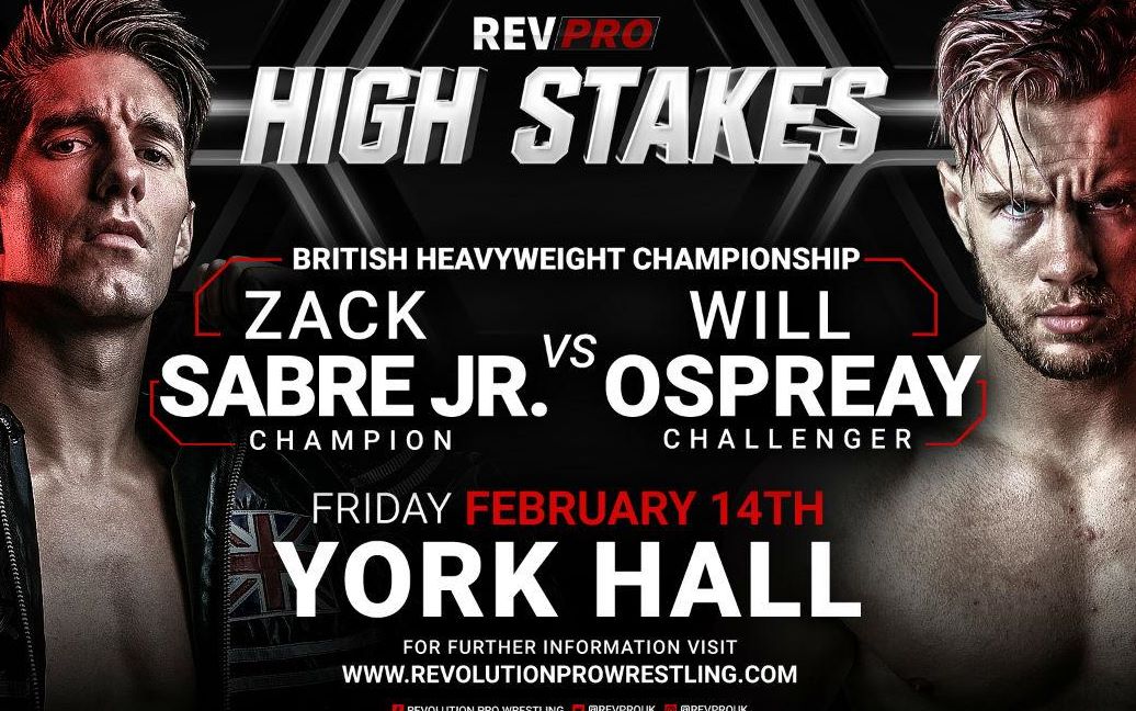 [图]【5星】【RevPro】Will Ospreay vs. Zack Sabre Jr. - High Stakes 2020.2.14