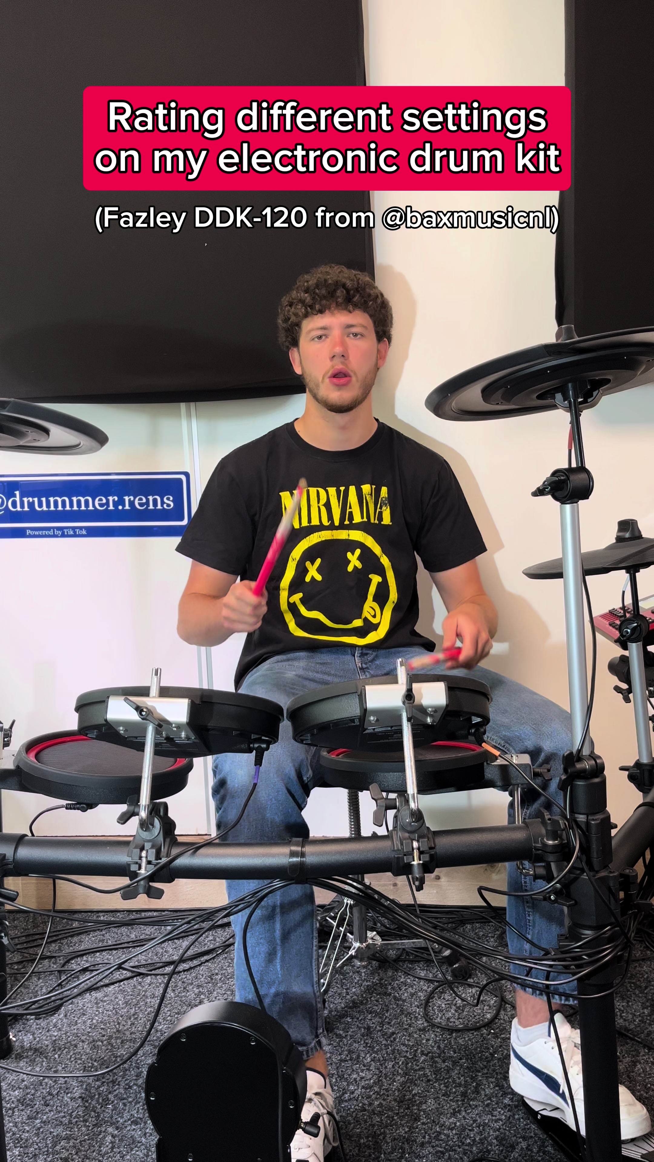 这个电子鼓套件的可能性是无穷无尽的!