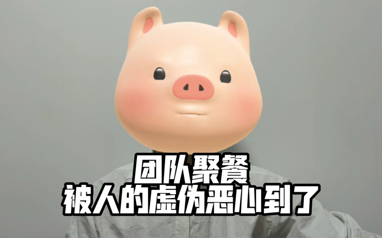 团队聚餐 被人的虚伪恶心到了_哔哩哔哩_bilibili