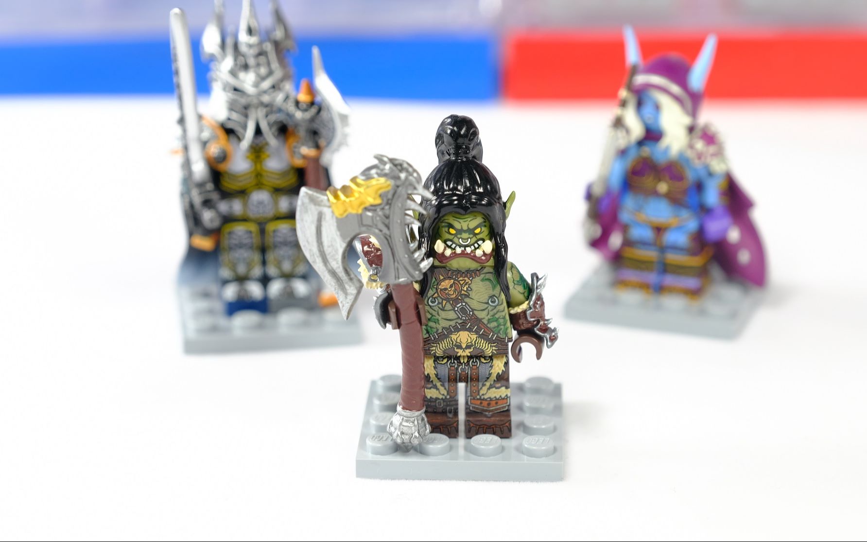 开箱乐高第三方人仔,试玩魔兽世界里的角色,你认识他吗?_哔哩哔哩_bilibili