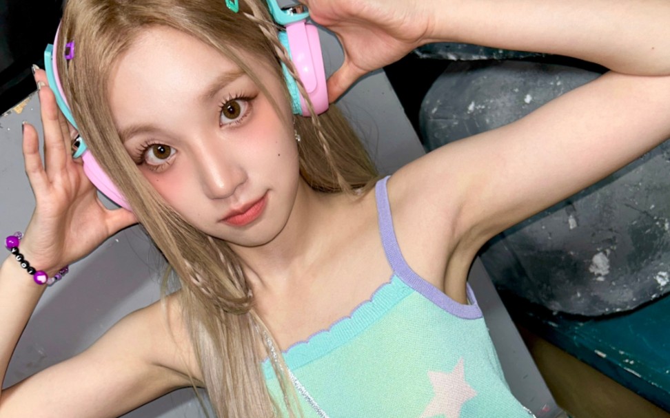 (g)i-dle 宋雨琦《allergy queencard》初舞台cut 但座机画质