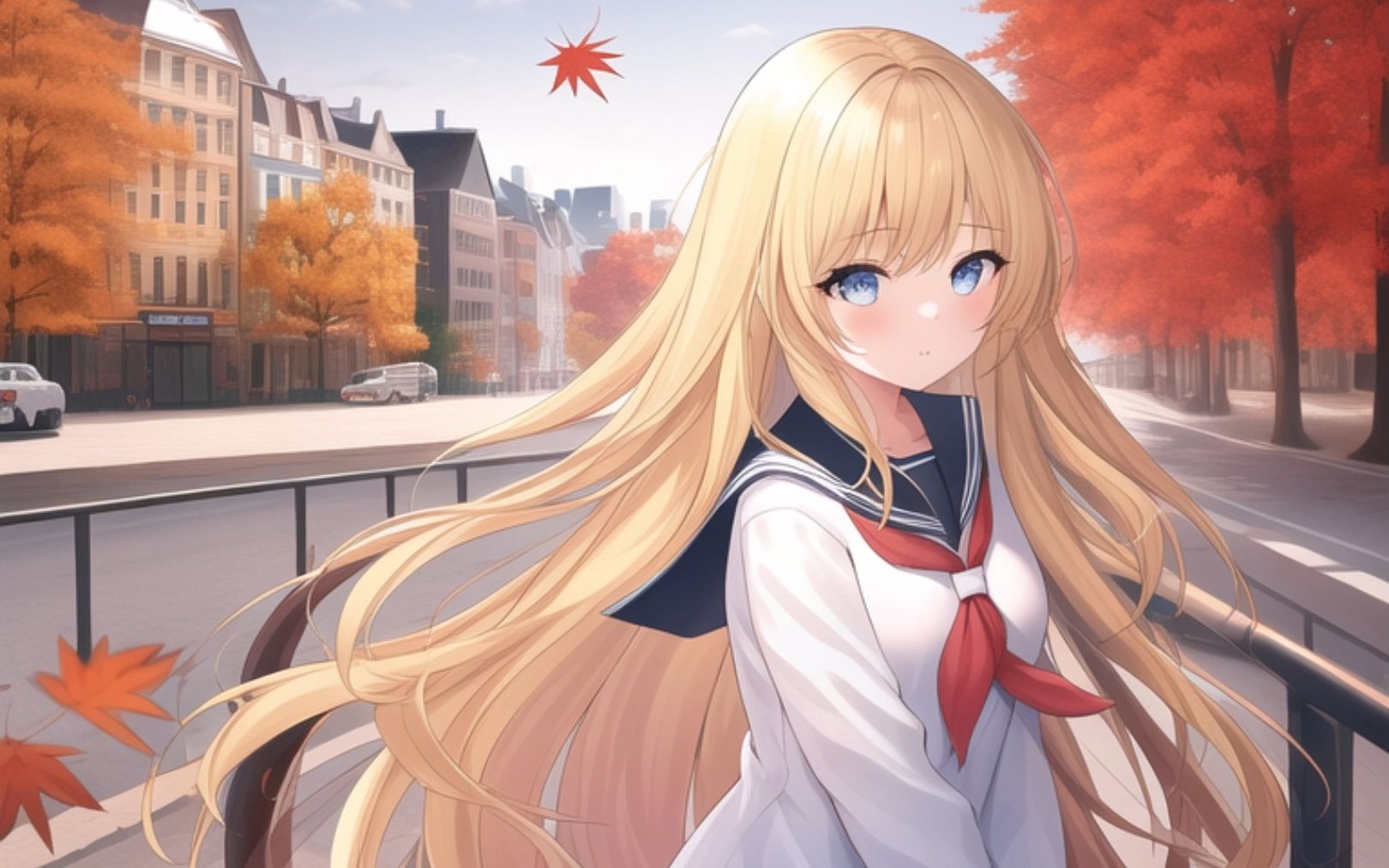 【novelai】金发少女-01