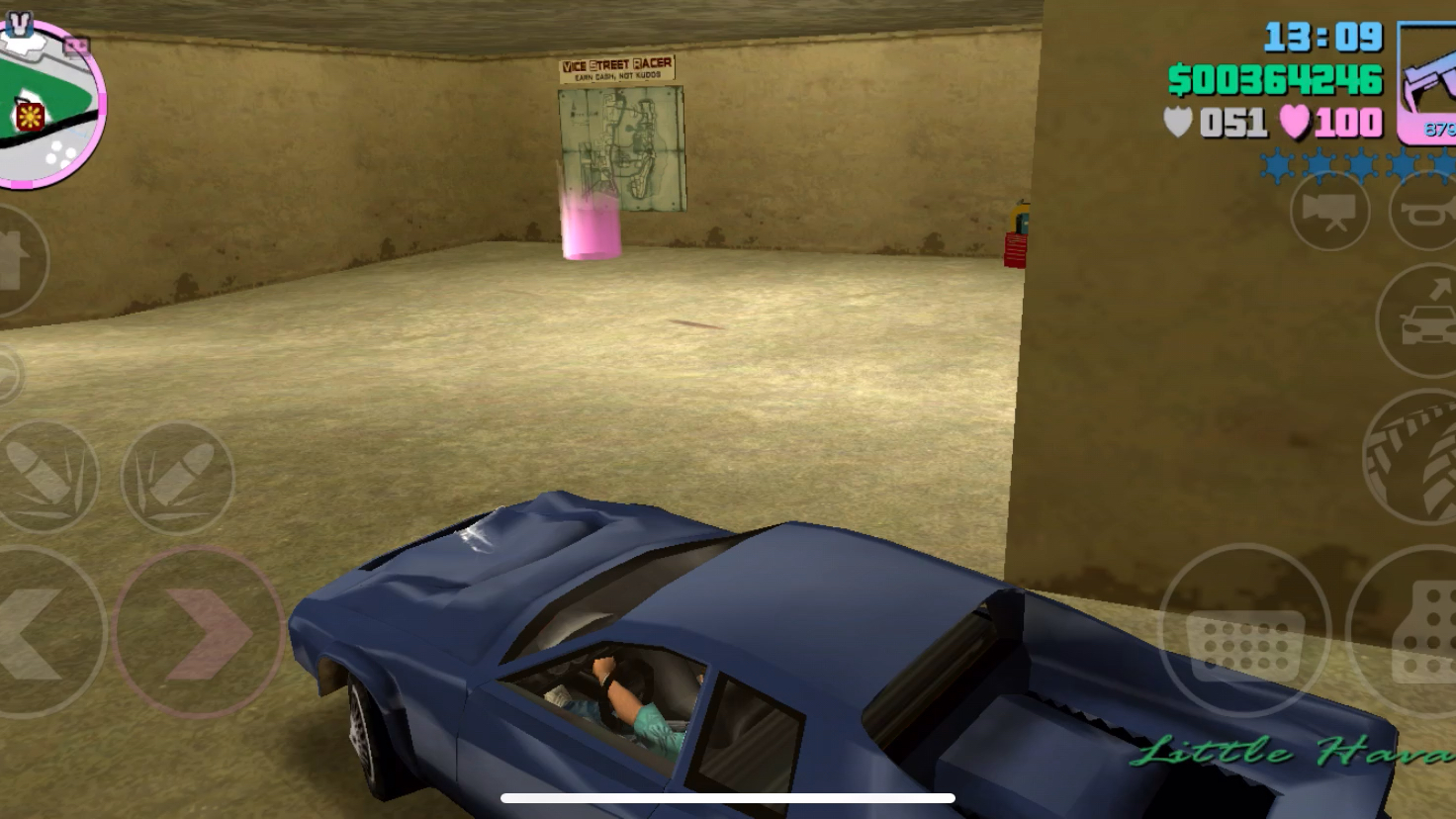 gta罪恶都市十周年纪念版移动版阳光车进出口车库任务part 3 cheetah