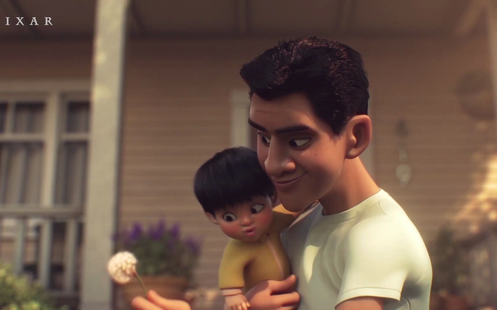 父爱如山,皮克斯最新短片动画《漂浮》"float" full sparkshort,让人